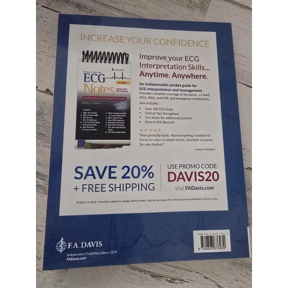 Jones ECG Mastery Improving Your ECG Interpretation Skills 2nd Ed‎ F.A. Davis